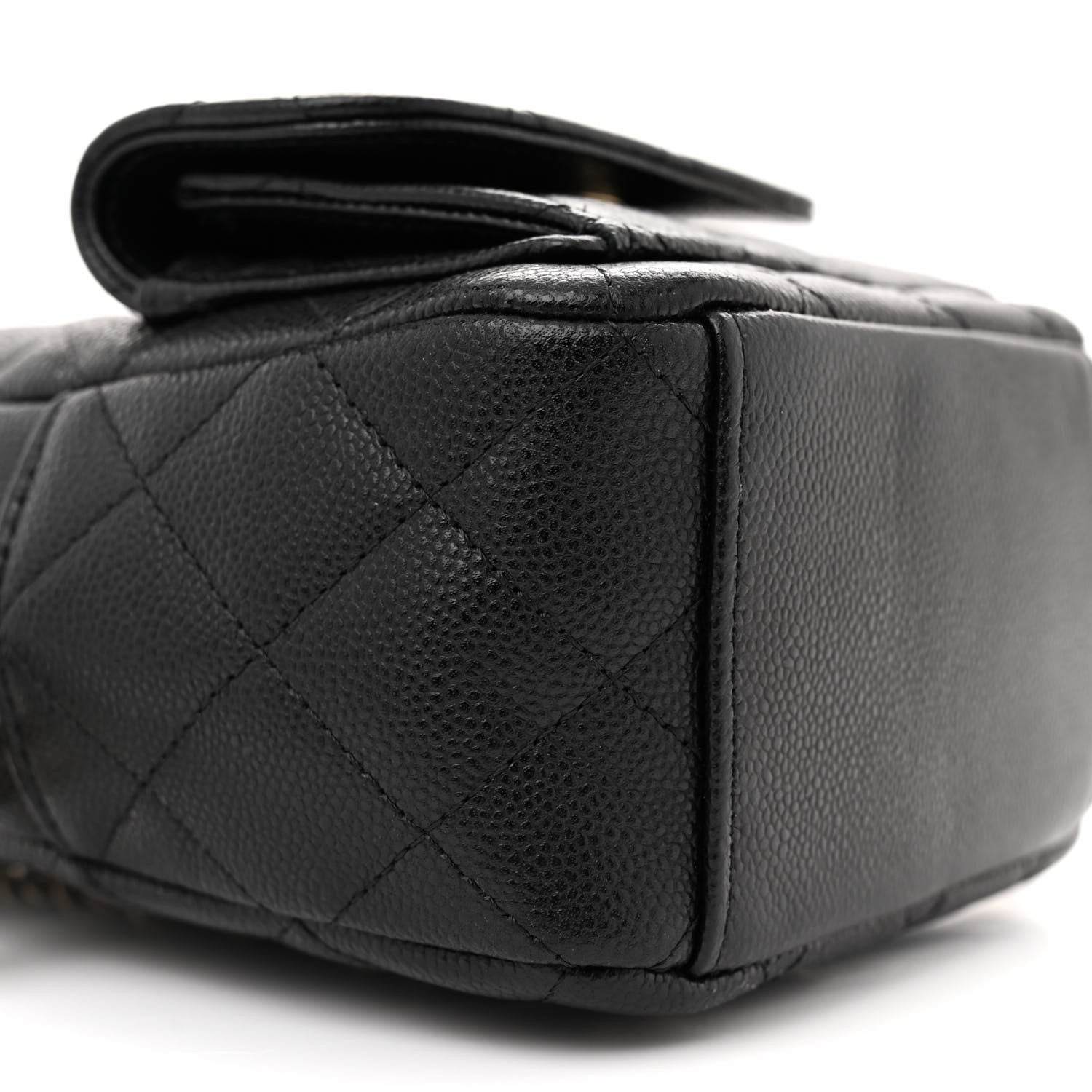Chanel Caviar Quilted CC Mini Classic Backpack Black 9 of 12