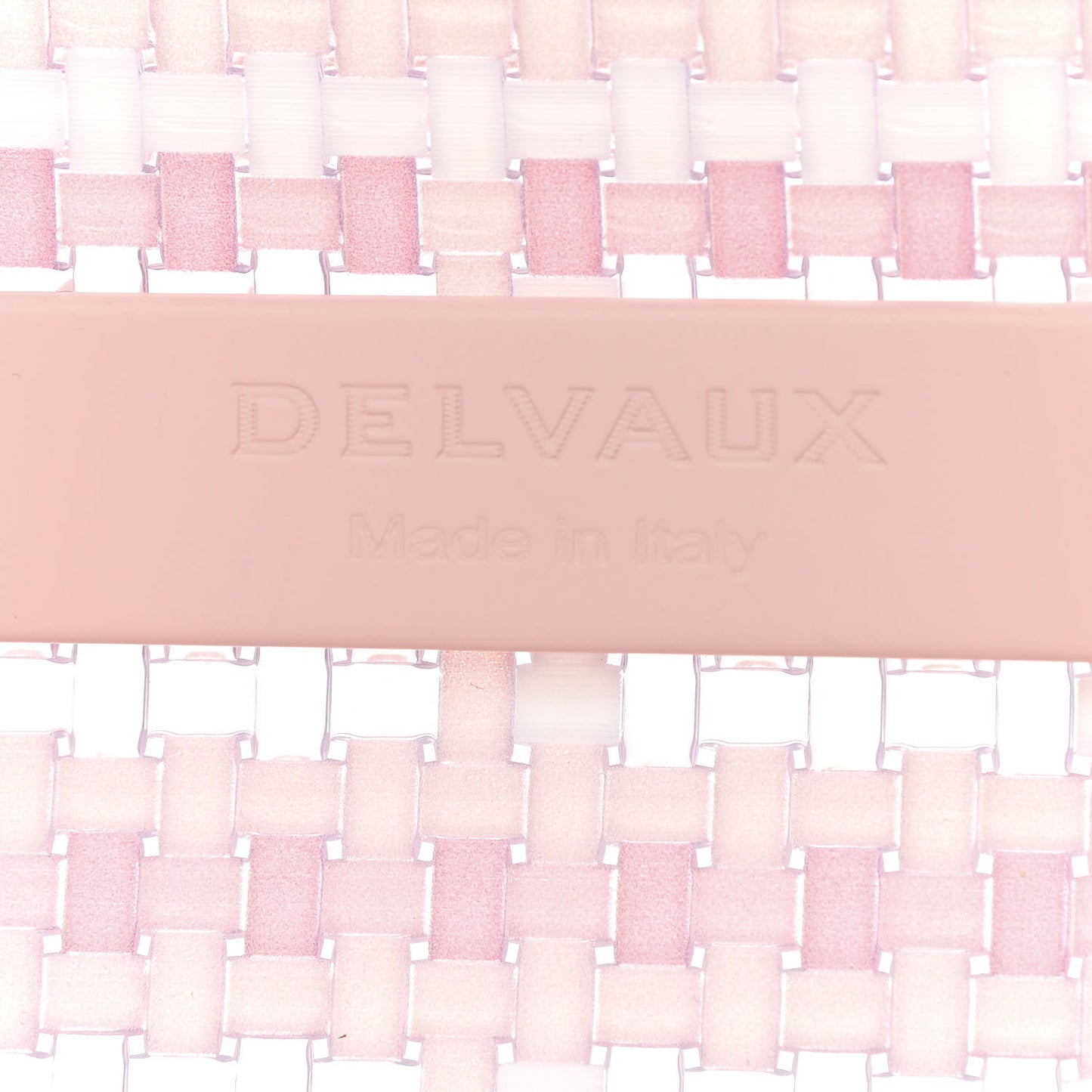Vinyl Gingham The Dreamer MM Brillant Satchel Pink