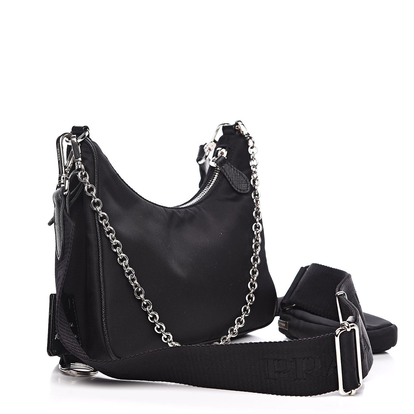 Nylon Re-Edition 2005 Shoulder Bag Black