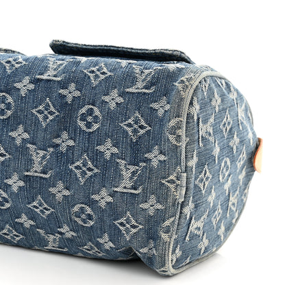 Louis Vuitton Monogram Denim Neo Speedy Blue 9 of 10