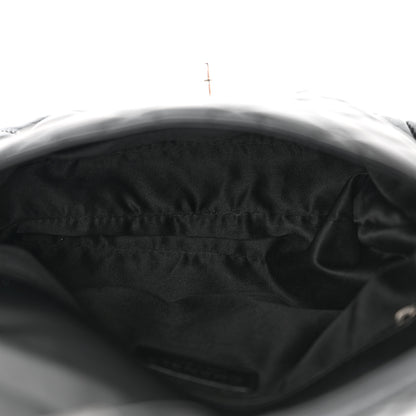 Chanel Lambskin Quilted Jumbo Chanel 3 Flap Black 5 of 13