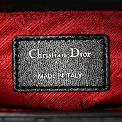 Christian Dior Lambskin Cannage Small My ABCDior Lady Dior Black 6 of 11