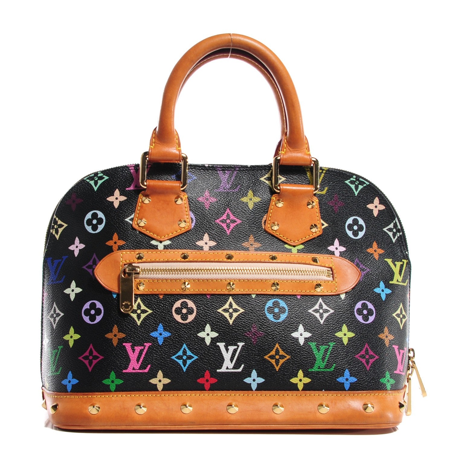Louis Vuitton Monogram Multicolor Alma Black 1 of 7