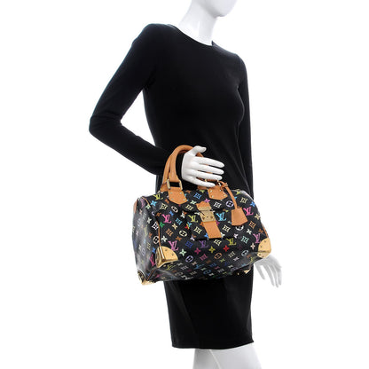 Louis Vuitton Monogram Multicolor Speedy 30 Black 2 of 11