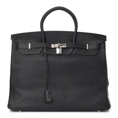 Hermes Togo Birkin 40 Black 1 of 12