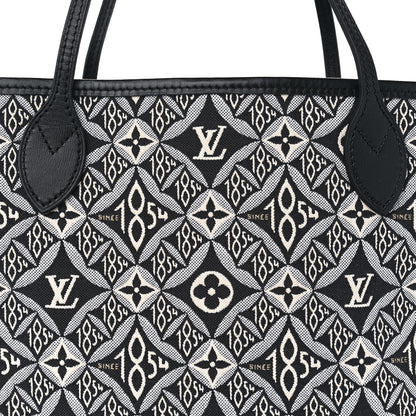 Louis Vuitton Jacquard Since 1854 Neverfull MM Grey 8 of 11