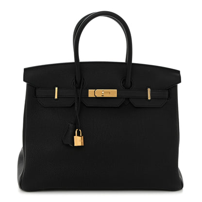 Hermes Togo Birkin 35 Black 1 of 11