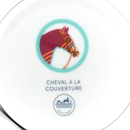 Hermes Porcelain Cheval A La Couverture Mug 6 of 8