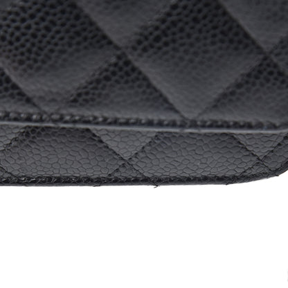 Chanel Caviar Quilted Wallet On Chain WOC Black 15 of 15