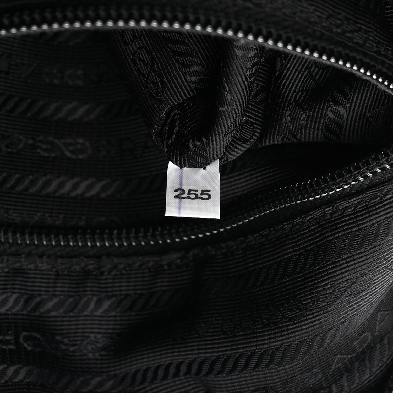 Prada Tessuto Nylon Studded New Vela Shoulder Bag Black Fuoco 8 of 14