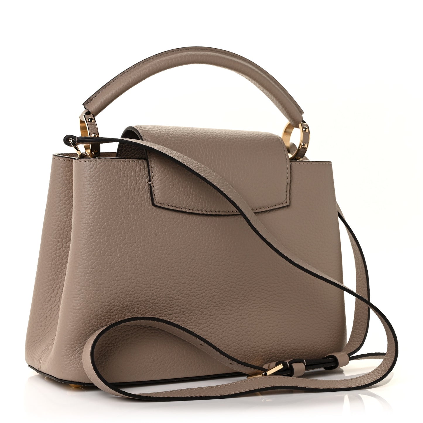 Taurillon Capucines BB Pebble