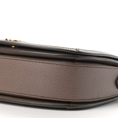 Gucci GG Supreme Monogram Web Small Ophidia Flap Messenger Bag Brown 10 of 11