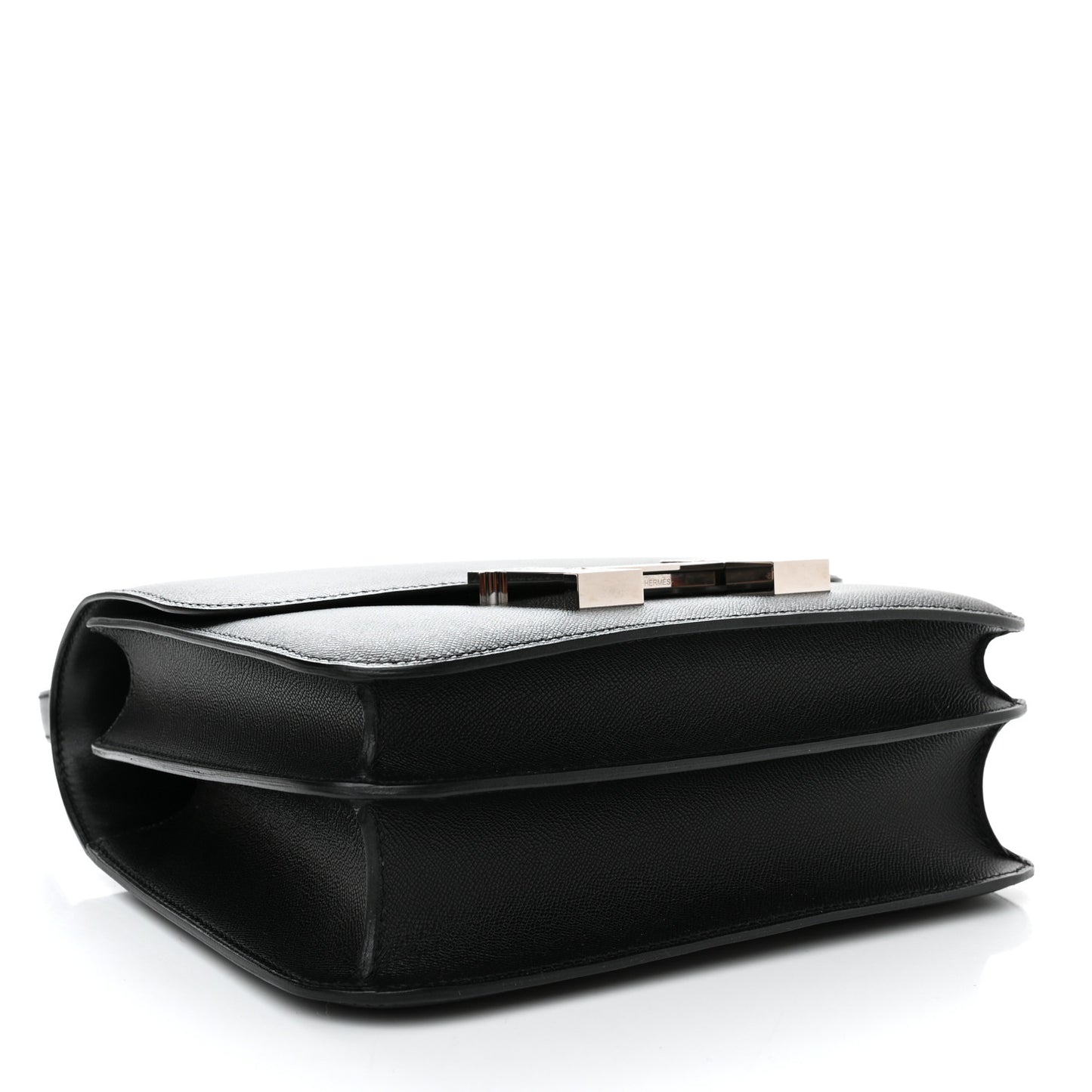 Madame Calfskin Lizard Constance 24 Black Ombre