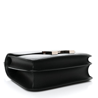 Hermes Madame Calfskin Lizard Constance 24 Black Ombre 4 of 11