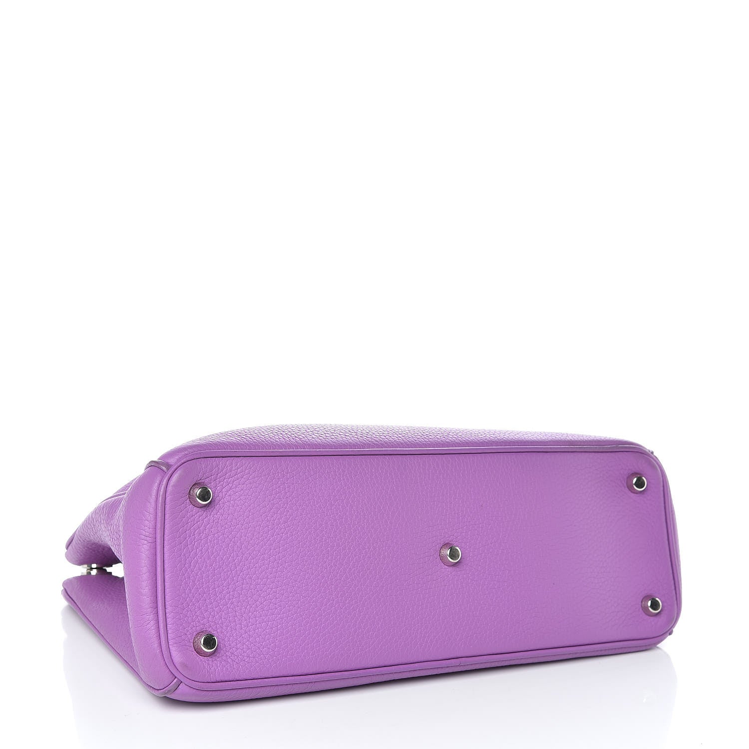 Christian Dior Bullcalf Medium Diorissimo Tote Parme 4 of 11