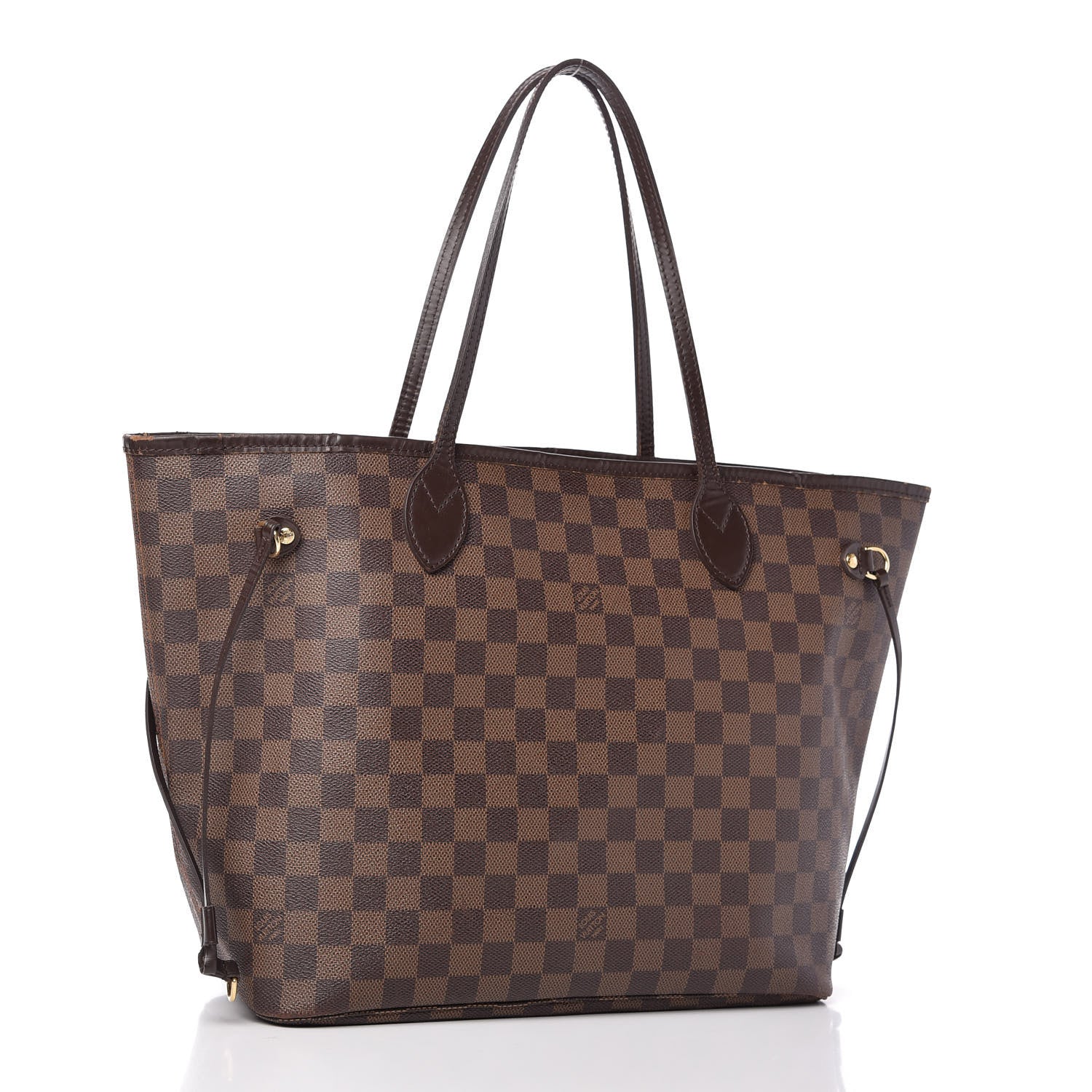 Louis Vuitton Damier Ebene Neverfull MM 3 of 12