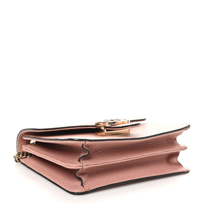 Gucci Dollar Calfskin Small Interlocking G Shoulder Bag Soft Pink 4 of 11