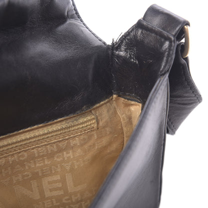 Chanel Lambskin Quilted CC Chocolate Bar Flap Black 13 of 13