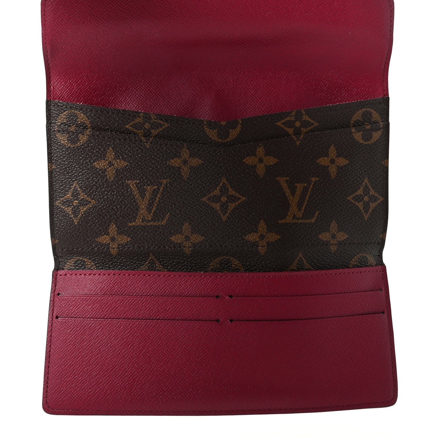 Louis Vuitton Monogram Josephine Wallet Fuchsia 5 of 7