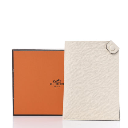 Hermes Epsom Tarmac PM Passport Holder Nata 8 of 8