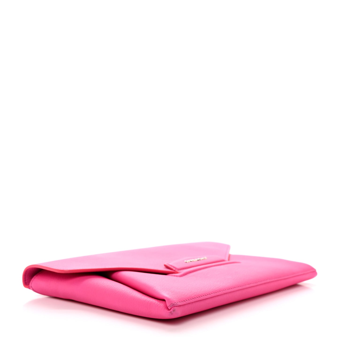 Sugar Goatskin Medium Antigona Envelope Clutch Pink