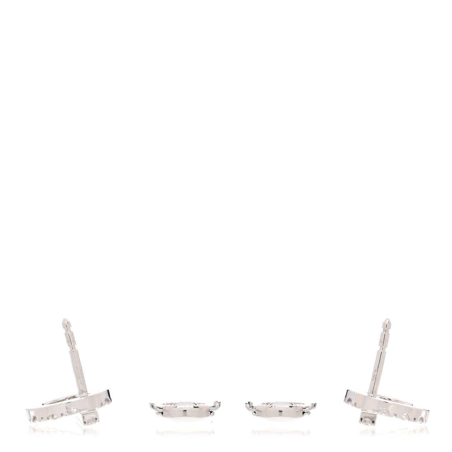 18K White Gold Diamond Finesse Earrings