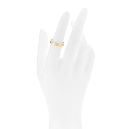 Cartier 18K Yellow Gold 3.5mm LOVE Wedding Band Ring 52 6 2 of 4