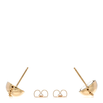 Tiffany 18K Yellow Gold HardWear Bolt Ball Earrings 3 of 4