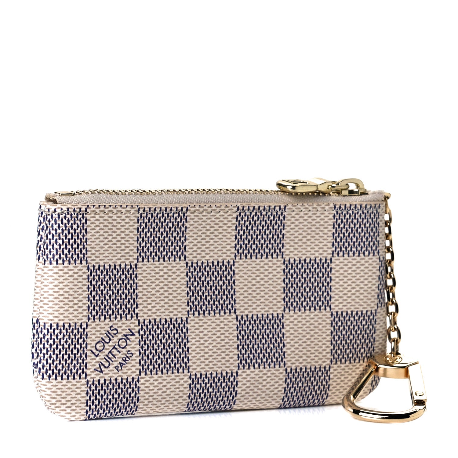 Louis Vuitton Damier Azur Key Pouch 2 of 8