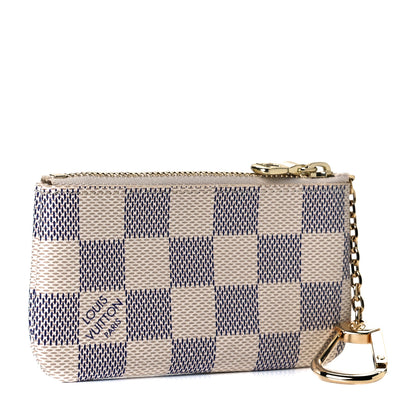 Louis Vuitton Damier Azur Key Pouch 2 of 8
