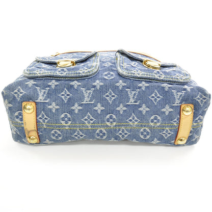 Louis Vuitton Denim Baggy GM Blue 4 of 8