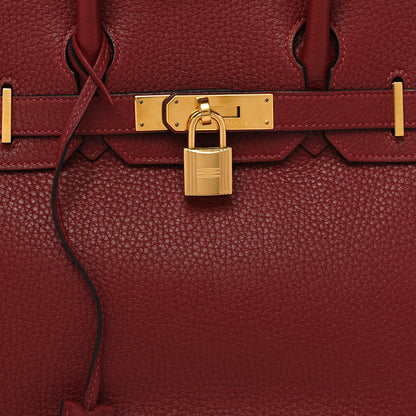 Hermes Togo Birkin 30 Rubis 8 of 14
