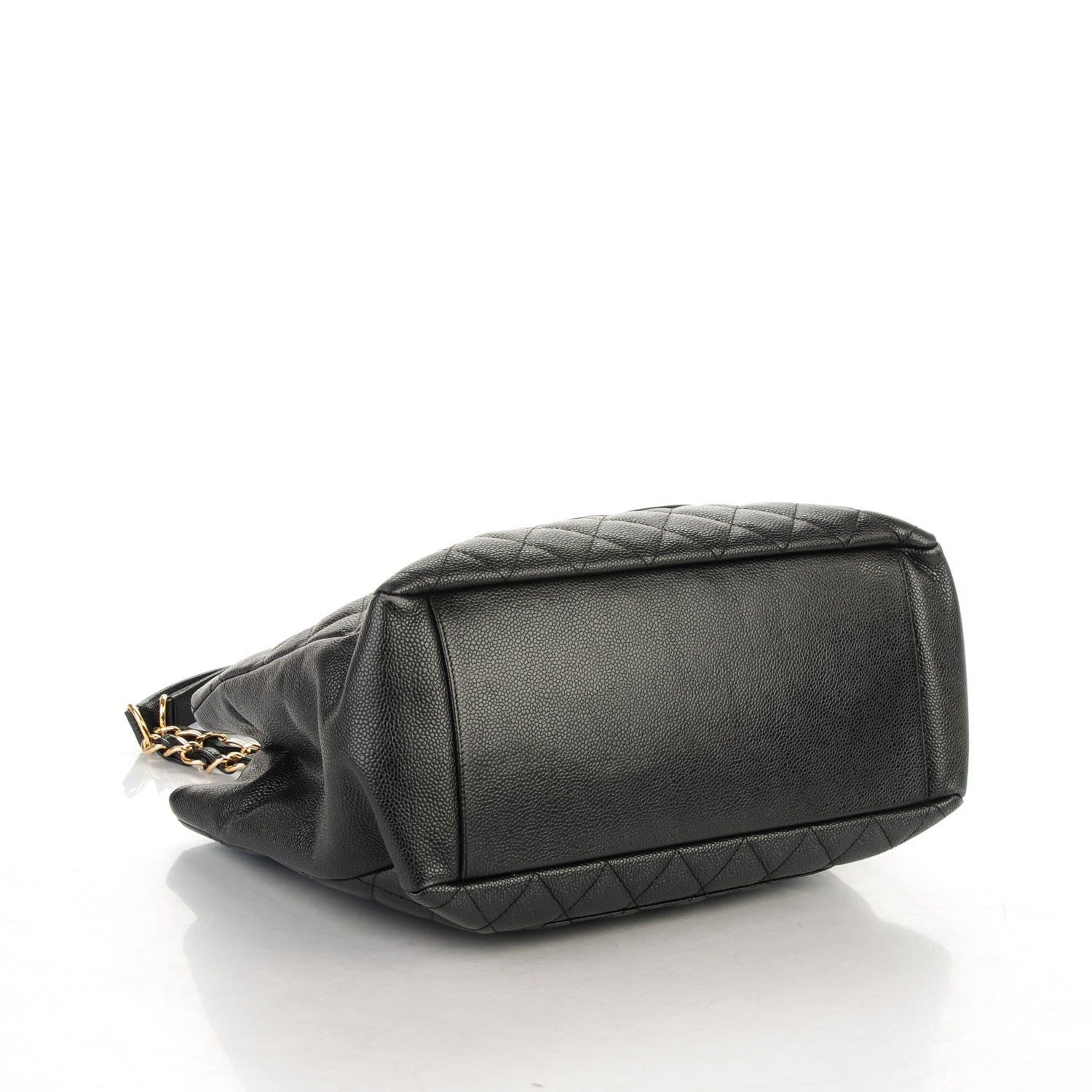 Chanel Caviar Quilted Grand Shopping Tote GST Black 4 of 7