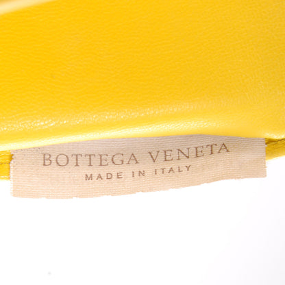 Bottega Veneta Nappa Intrecciato French Compact Wallet Yellow 8 of 10
