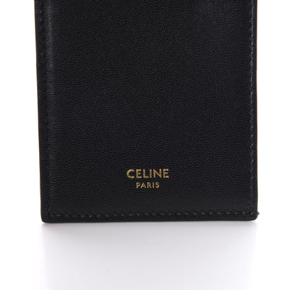 Celine Grained Calfskin XS/S iPhone Folio Black 8 of 9