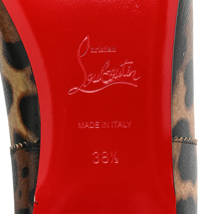 Christian Louboutin Veau Velours Mamadrague Flats 38.5 Leo 6 of 9