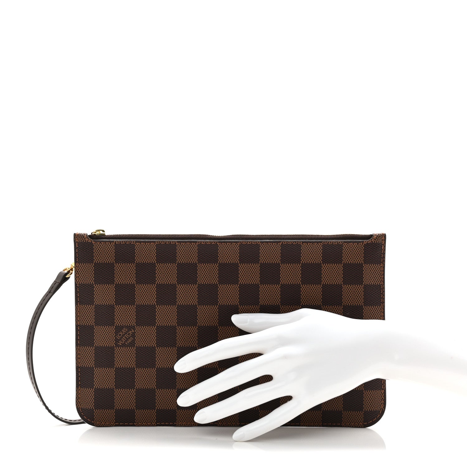 Louis Vuitton Damier Ebene Neverfull MM GM Pochette 2 of 7