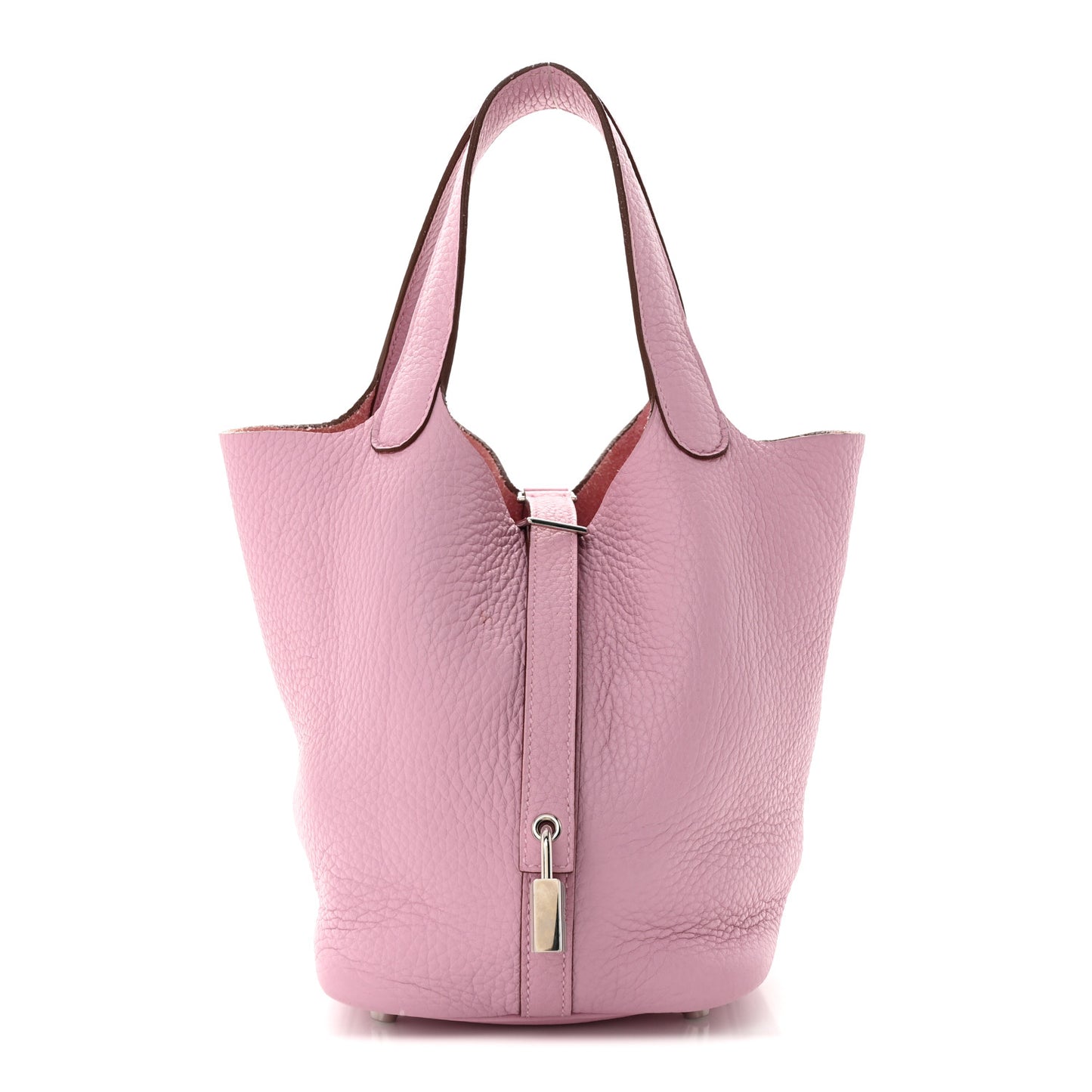 Taurillon Clemence Picotin Lock 18 PM Mauve Sylvestre