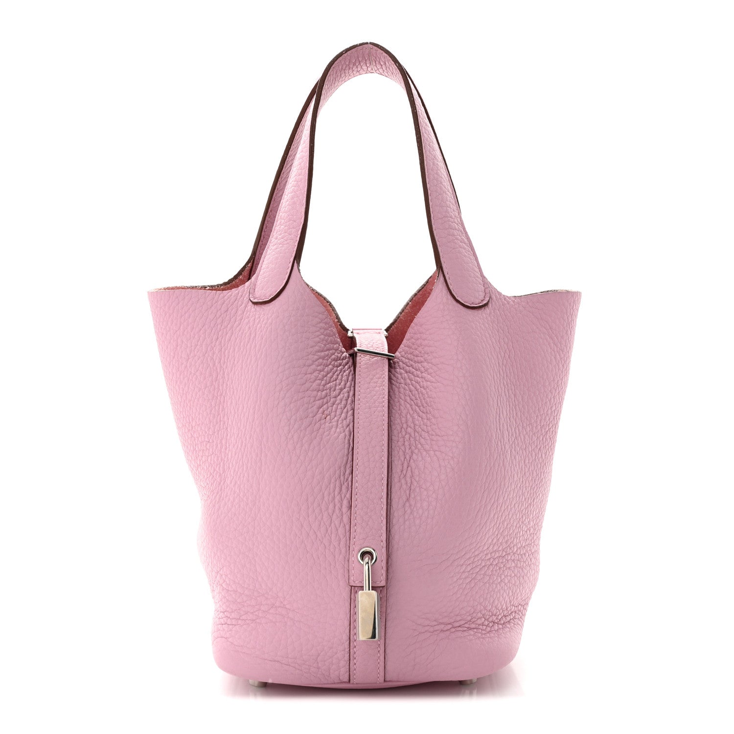 Hermes Taurillon Clemence Picotin Lock 18 PM Mauve Sylvestre 1 of 14