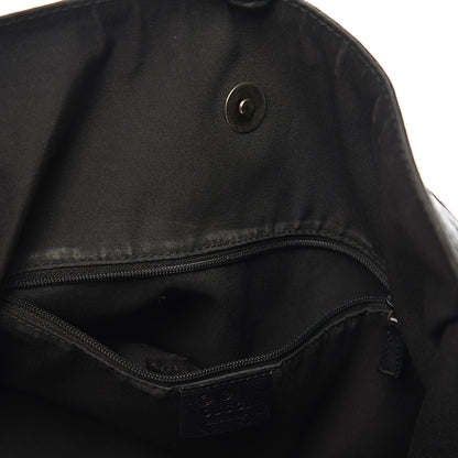 Gucci Calfskin Guccissima Full Moon Tote Black 7 of 11