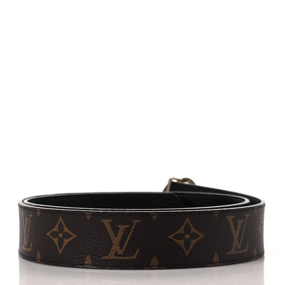 Louis Vuitton Monogram 20mm LV Circle Reversible Belt 90 36 Black 2 of 5