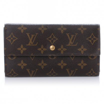 Louis Vuitton Monogram Porte Tresor International Wallet 1 of 7