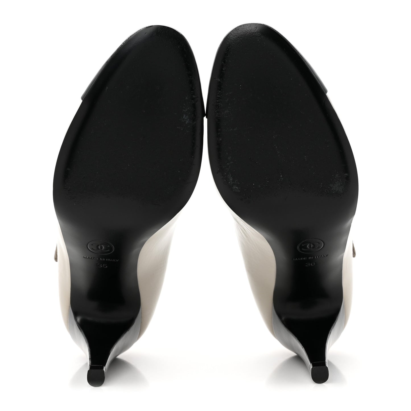 Shiny Goatskin Cap Toe Mary Jane Pumps 36 Grey Dark Grey