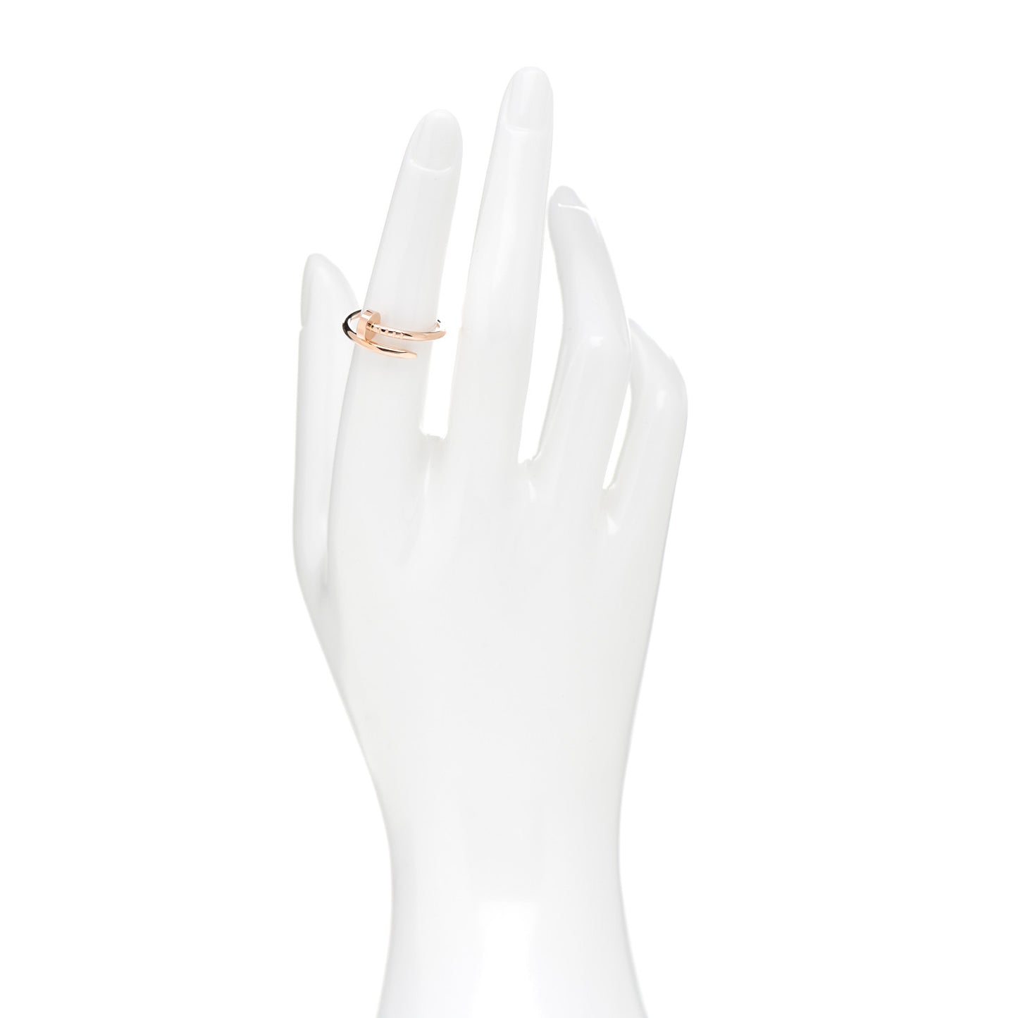 18K Pink Gold Small Juste Un Clou Ring 51 5.75