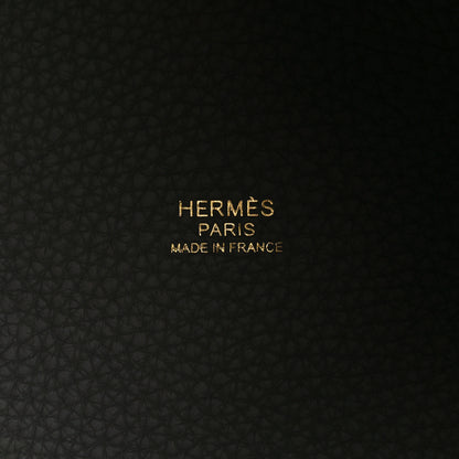 Hermes Taurillon Clemence Picotin Lock 18 PM Gris Meyer 6 of 9