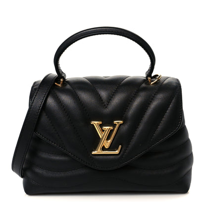 Louis Vuitton Calfskin Hold Me New Wave Black 1 of 10