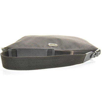Gucci Nylon Monogram Flat Messenger Bag Brown 5 of 9