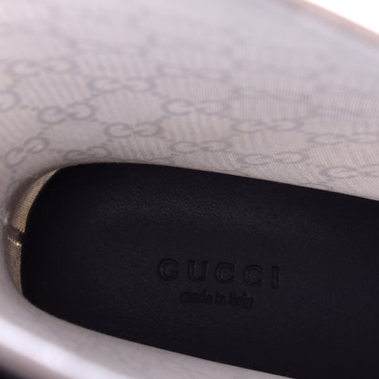 Gucci Rubber Monogram Edinburg Rain Boots 40 Transparent Blue 7 of 8