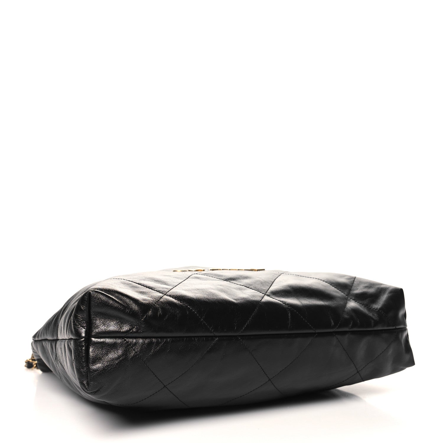 Chanel Shiny Calfskin Quilted Chanel 22 Black 5 of 12
