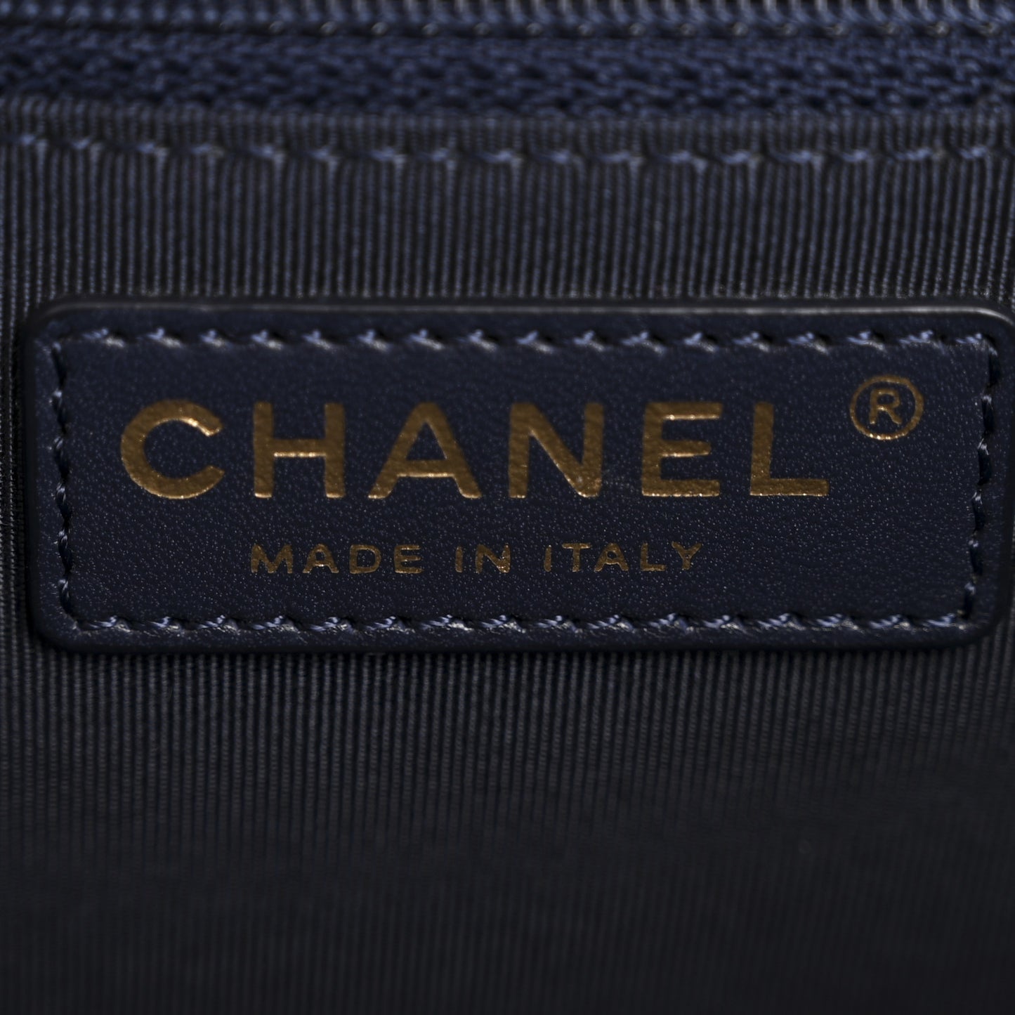 Lambskin Quilted Medium Mademoiselle Chic Flap Navy